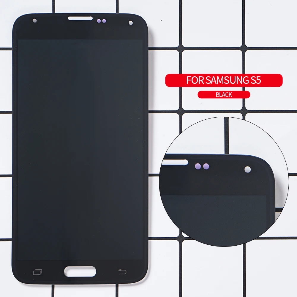 OTMIL Super AMOLED For Samsung Galaxy S5 LCD Display Touch Screen Digitizer Assembly For Samsung S5 LCD i9600 G900F G900H G900M
OTMIL Super AMOLED For Samsung Galaxy S5 LCD Display Touch Screen Digitizer Assembly For Samsung S5 LCD i9600 G900F G900H G900M