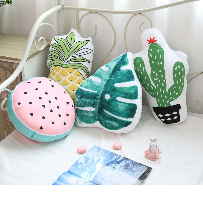 Food Pillow Fruit Plant Cactus Pineapple Plush Cute Soft Stuffed Christmas Gift for Kid Baby Doll Toy Fruits Toy Watermelon Food
Food Pillow Fruit Plant Cactus Pineapple Plush Cute Soft Stuffed Christmas Gift for Kid Baby Doll Toy Fruits Toy Watermelon Food