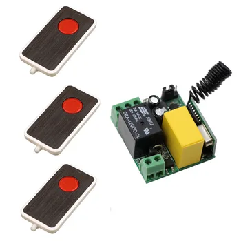 New AC220V 1CH Wireless Remote Control Switch System Mini Receiver with Case +3*Transmitters for Rolling Gate Electric Doors
New AC220V 1CH Wireless Remote Control Switch System Mini Receiver with Case +3*Transmitters for Rolling Gate Electric Doors