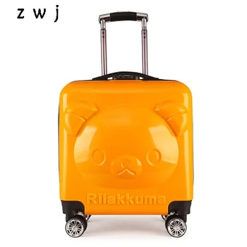 Cartoon bear 3D rolling luggage for boys and girls children's travel suitcase kids luggage
Cartoon bear 3D rolling luggage for boys and girls children's travel suitcase kids luggage