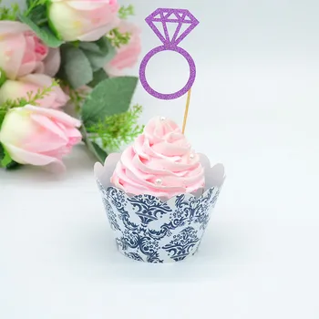 Wholesale Cutting paper printing cupcake wrapper with topper for cake decoration
Wholesale Cutting paper printing cupcake wrapper with topper for cake decoration