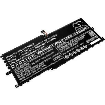 UPGRADE Battery For Lenovo ThinkPad X1 Yoga 2018 Notebook, Laptop Battery Li-Polymer 3500mAh / 53.76Wh
UPGRADE Battery For Lenovo ThinkPad X1 Yoga 2018 Notebook, Laptop Battery Li-Polymer 3500mAh / 53.76Wh
