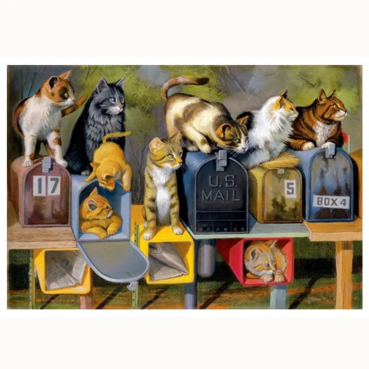 ONEROOM The Cat in the mailbox Needlework,Cross stitch Animals Handmade 14CT Canvas DIY,DMC,Cross-stitch kits,Embroidery
ONEROOM The Cat in the mailbox Needlework,Cross stitch Animals Handmade 14CT Canvas DIY,DMC,Cross-stitch kits,Embroidery