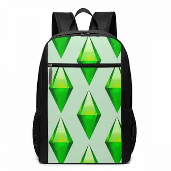 The Sims 4 Game Backpack The Sims Plumbob Backpacks Pattern Multifunctional Bag High quality Men - Women Trendy Travel Bags
The Sims 4 Game Backpack The Sims Plumbob Backpacks Pattern Multifunctional Bag High quality Men - Women Trendy Travel Bags