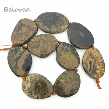 Freeform Yellow Opal Slice Loose Beads, Polished Brown Quartz Slab Gems Beads For Jewelry Making, BG18323
Freeform Yellow Opal Slice Loose Beads, Polished Brown Quartz Slab Gems Beads For Jewelry Making, BG18323