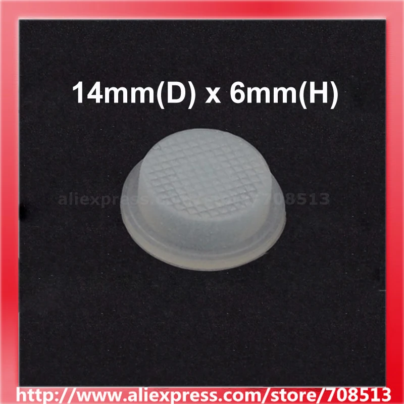 14mm(D) x 6mm(H) Glow-in-the-dark Blue Light Silicone Tailcaps - Transparent (10 pcs)
14mm(D) x 6mm(H) Glow-in-the-dark Blue Light Silicone Tailcaps - Transparent (10 pcs)