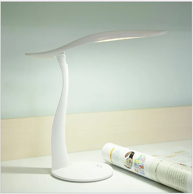 

LED Desk Lamp Eye Protection Study Reading Book Night Light Dimmer Bright Folding Recharge Children Student Office Table Light
