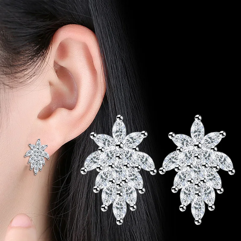100% 925 sterling silver fashion shiny cz zircon plant leaf ladies`stud earrings women jewelry female birthday gift cheap
100% 925 sterling silver fashion shiny cz zircon plant leaf ladies`stud earrings women jewelry female birthday gift cheap