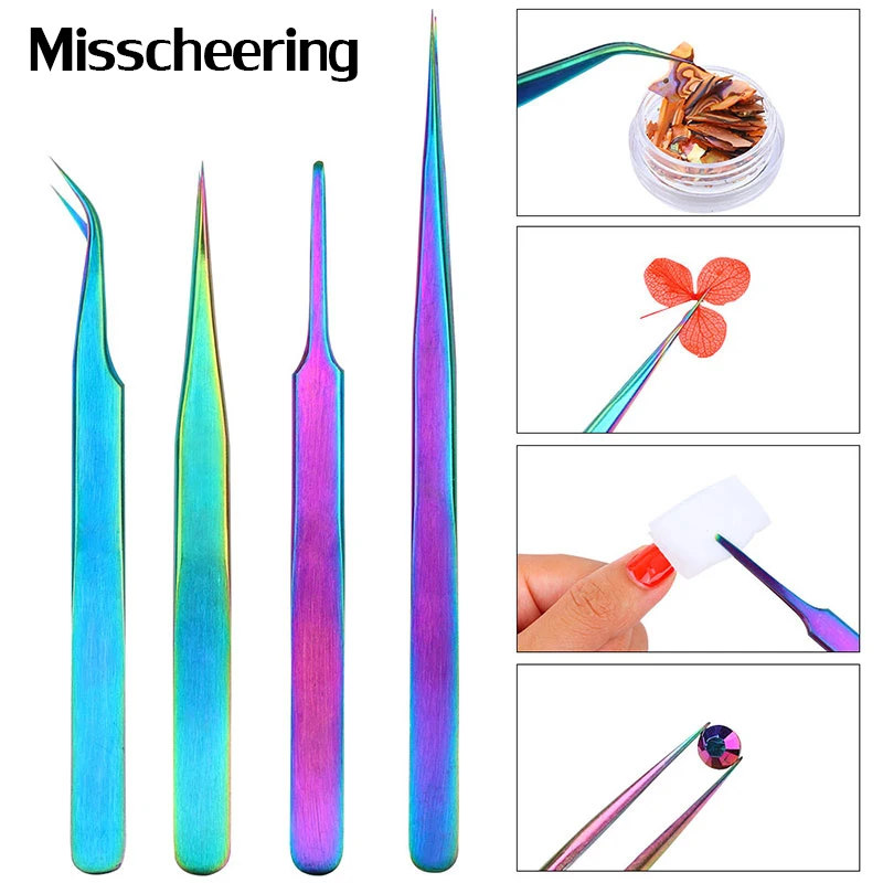 1 Pcs Curved Straight Stainless Steel Chameleon Tweezer Eyelash Extensions Nail Art Rhinestones Pick Up Makeup Nail Tool
1 Pcs Curved Straight Stainless Steel Chameleon Tweezer Eyelash Extensions Nail Art Rhinestones Pick Up Makeup Nail Tool