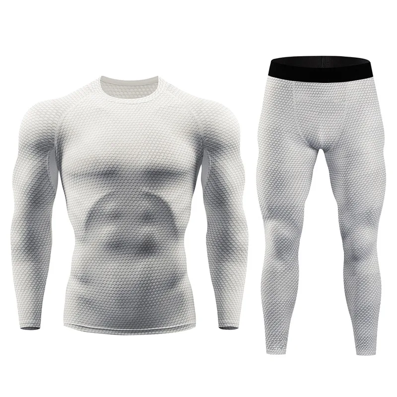 Men's Gym Summer Sportswear Quick-drying Basketball Tights Training Short Sleeve Long Sleeve T-Shirt Running Elastic force Set 
Men's Gym Summer Sportswear Quick-drying Basketball Tights Training Short Sleeve Long Sleeve T-Shirt Running Elastic force Set