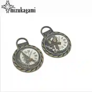 Retro Zinc Alloy Bronze Pocket Watch Charms Pendant 50pcs/lot For DIY Fashion Earrings Jewelry Making Accessories
Retro Zinc Alloy Bronze Pocket Watch Charms Pendant 50pcs/lot For DIY Fashion Earrings Jewelry Making Accessories