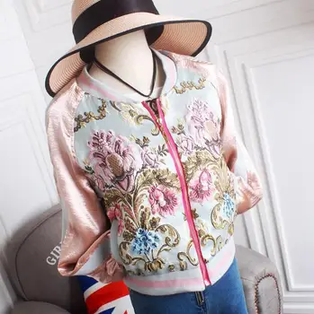 AMBMCM 2017 New Fashion Print Flower Embroidery Womens Bomber Jacket Baseball Ladies Pilots Outerwear Harajuku Coat Women Tops
AMBMCM 2017 New Fashion Print Flower Embroidery Womens Bomber Jacket Baseball Ladies Pilots Outerwear Harajuku Coat Women Tops
