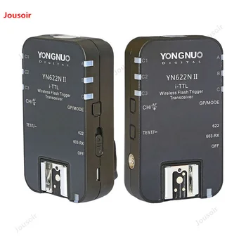 YN-622NII Wireless TTL Flash Trigger HSS 1/8000s 685N 968N SLR Camera Flash Trigger CD50 T03
YN-622NII Wireless TTL Flash Trigger HSS 1/8000s 685N 968N SLR Camera Flash Trigger CD50 T03
