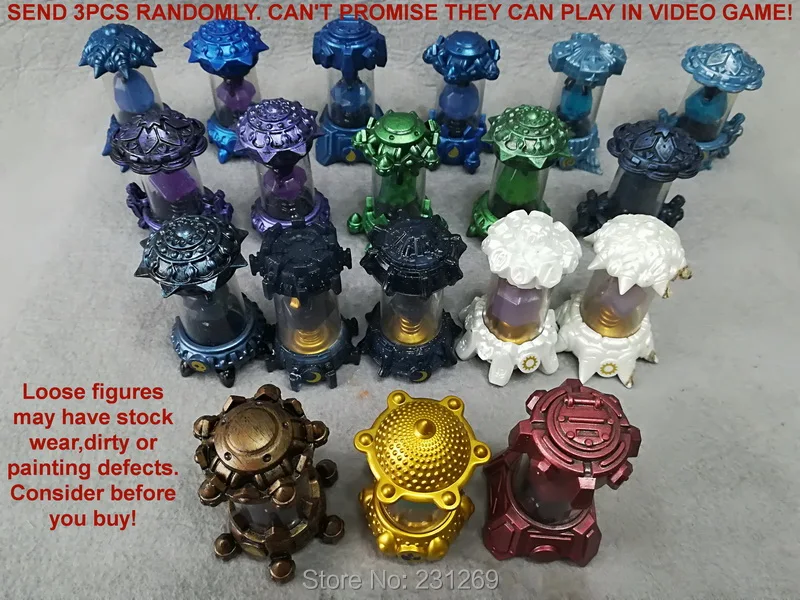 *SEND RANDOMLY* LOT 3pcs/set Creation Crystal Skylanders Imaginators PVC Model Action Figures Collection Toys Kids Gift
*SEND RANDOMLY* LOT 3pcs/set Creation Crystal Skylanders Imaginators PVC Model Action Figures Collection Toys Kids Gift