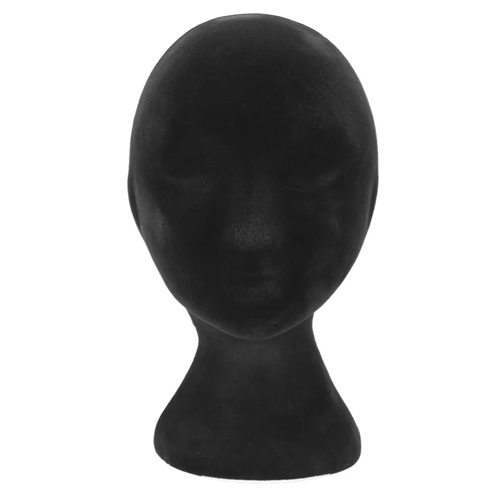 Black Foam Mannequin Head Unisex Hats Glasses Headphone Display Wigs Styling Practicing Model Mannequin Wig Stands Manikin Head
Black Foam Mannequin Head Unisex Hats Glasses Headphone Display Wigs Styling Practicing Model Mannequin Wig Stands Manikin Head