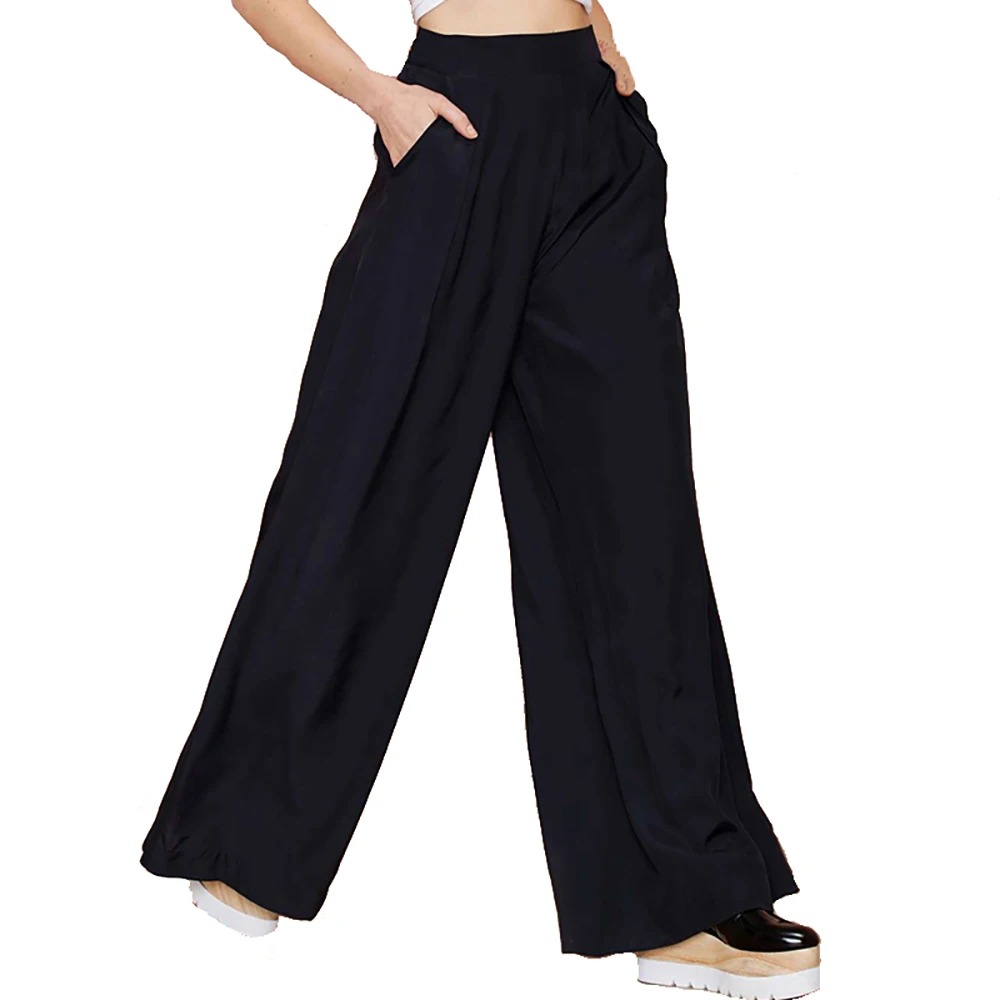 Plus Size Black OL Pleated High Waist Wide Leg Pants Women Capri Trousers Casual Bottoms Summer Streetwear Pants S-7XL
Plus Size Black OL Pleated High Waist Wide Leg Pants Women Capri Trousers Casual Bottoms Summer Streetwear Pants S-7XL