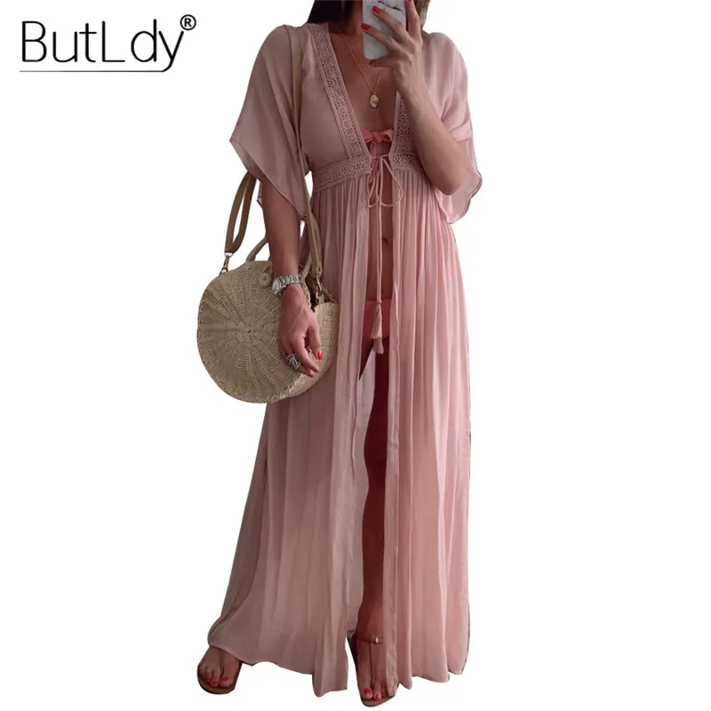 Embroidery Lace Patchwork Maxi Dress Women Kimono Cardigan Pleated Beach Dress Summer 2019 Sexy Cover-Up Dress Ladies Long Tunic
Embroidery Lace Patchwork Maxi Dress Women Kimono Cardigan Pleated Beach Dress Summer 2019 Sexy Cover-Up Dress Ladies Long Tunic