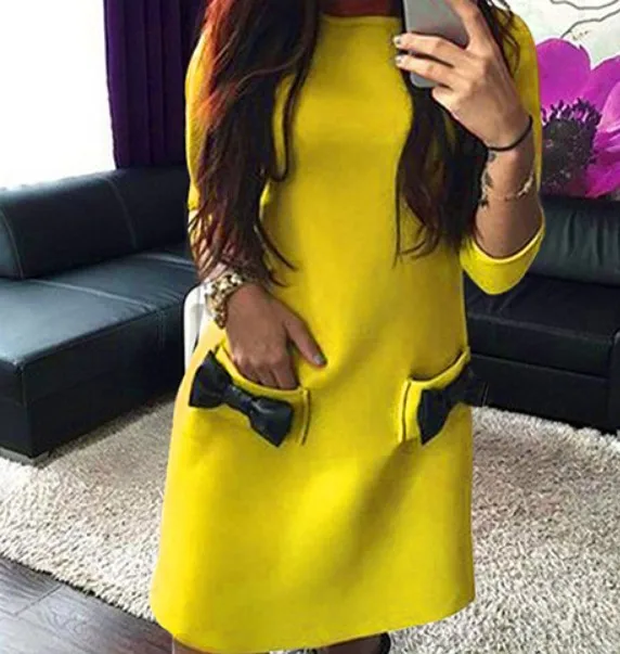 Long Sleeve Dress Women 2019 Spring Fashion Ladies Casual Plus Size Clothes Female Dresses Vintage Clothing Elegant Pocket Dress
Long Sleeve Dress Women 2019 Spring Fashion Ladies Casual Plus Size Clothes Female Dresses Vintage Clothing Elegant Pocket Dress