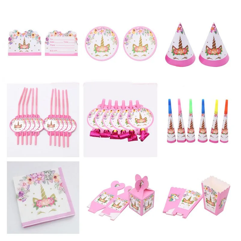 Unicorn Theme Party Supplies Balloon/Wrapper topper/ Loot bag/ Banner/Flags Paper plates/Candy Popcorn box Wedding Decoration
Unicorn Theme Party Supplies Balloon/Wrapper topper/ Loot bag/ Banner/Flags Paper plates/Candy Popcorn box Wedding Decoration