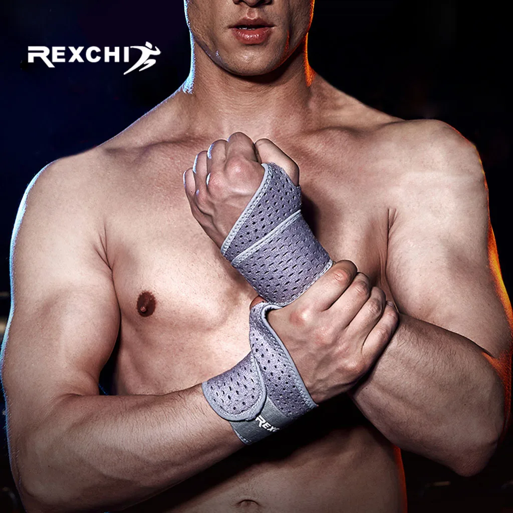 REXCHI 1 Pair Wristband Support Pressurize Compression Elastic Wrist Wraps Hand Brace for Gym Fitness Gear Power Weightlifting
REXCHI 1 Pair Wristband Support Pressurize Compression Elastic Wrist Wraps Hand Brace for Gym Fitness Gear Power Weightlifting