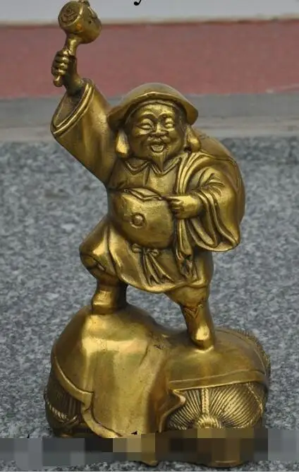 S4584 8" japan buddhism bronze Exorcism Evil spirits Mammon Fortuna god buddha statue
S4584 8" japan buddhism bronze Exorcism Evil spirits Mammon Fortuna god buddha statue