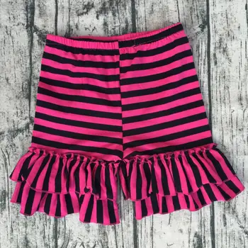 Baby clothes cotton hot pink and black stripes Toddler Kids Summer Shorts Casual double ruffled Girls Shorts
Baby clothes cotton hot pink and black stripes Toddler Kids Summer Shorts Casual double ruffled Girls Shorts