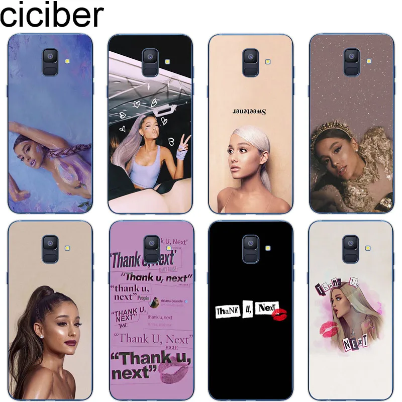 ciciber Ariana Grande Phone Case for Samsung A7 A5 A6 A8 A9 A3 2018 2017 2016 Star for Galaxy C7 C5 C9 PRO Soft TPU Back Cover
ciciber Ariana Grande Phone Case for Samsung A7 A5 A6 A8 A9 A3 2018 2017 2016 Star for Galaxy C7 C5 C9 PRO Soft TPU Back Cover