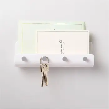 Entrance Door Porch Nail-free Wall Mount Rack Key 4 Hookes Storage Box Key Hanging Storage Case Organizer Dropshipping
Entrance Door Porch Nail-free Wall Mount Rack Key 4 Hookes Storage Box Key Hanging Storage Case Organizer Dropshipping