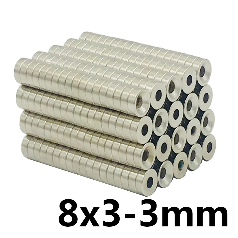 10 Pcs 8*3mm hole 3 Magnetic Materials Neodymium Magnet Mini Small Round Disc Newest
10 Pcs 8*3mm hole 3 Magnetic Materials Neodymium Magnet Mini Small Round Disc Newest