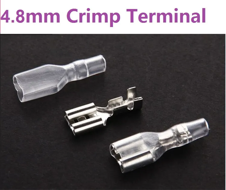 100pcs/lot 4.8mm Crimp Terminal Splice G10 Female Spade Connector Splice With Case Free Shipping Russia
100pcs/lot 4.8mm Crimp Terminal Splice G10 Female Spade Connector Splice With Case Free Shipping Russia