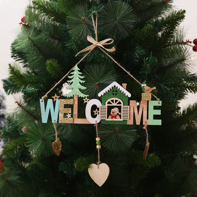 Creative shop welcome indication listing decorations Christmas wooden wind chime string listing doorbell wind chimes outdoor
Creative shop welcome indication listing decorations Christmas wooden wind chime string listing doorbell wind chimes outdoor