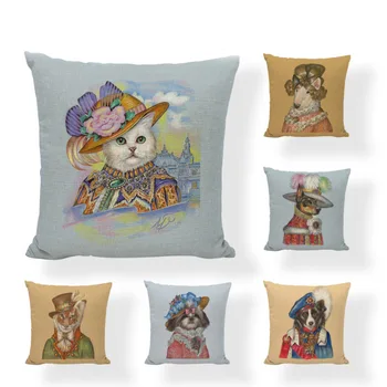 Dogs Cosplay Cushion Cover Shih Tzu Schnauzer Terrier Home Decorative Gaming Chair Linen Pillowcases Black Cat Throw Pillow Case
Dogs Cosplay Cushion Cover Shih Tzu Schnauzer Terrier Home Decorative Gaming Chair Linen Pillowcases Black Cat Throw Pillow Case