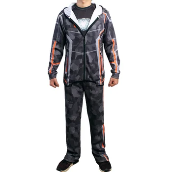 Avengers Infinity War Iron Man Cosplay Costume Hoodie Tony Stark Camouflage Jacket Coat Sweatshirt Pants/T-shirt for Men
Avengers Infinity War Iron Man Cosplay Costume Hoodie Tony Stark Camouflage Jacket Coat Sweatshirt Pants/T-shirt for Men