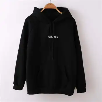 Harajuku Oh Yes Letter Print Fashion Corduroy Long Sleeves Girl Yellow Pullovers Tops O Neck Woman Hoodies Loose Sweatshirts
Harajuku Oh Yes Letter Print Fashion Corduroy Long Sleeves Girl Yellow Pullovers Tops O Neck Woman Hoodies Loose Sweatshirts