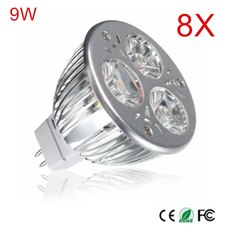 8Pcs Super Power Spotlight LED lamp DC12V MR16 LED Bulb light 9W High Luminous Spotlight Ceiling Candel light CE&RoHS
8Pcs Super Power Spotlight LED lamp DC12V MR16 LED Bulb light 9W High Luminous Spotlight Ceiling Candel light CE&RoHS
