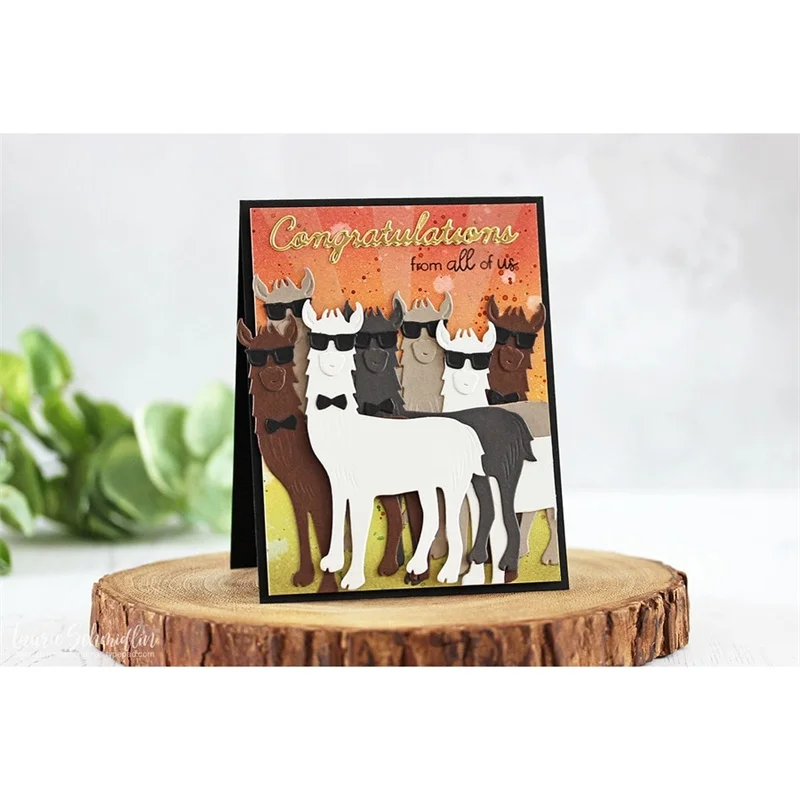 Cool Dressed Llama Metal Die Cuts Cutting Dies For DIY Scrapbooking Embossing Paper Cards Making Decorative Crafts New 2018 Die
Cool Dressed Llama Metal Die Cuts Cutting Dies For DIY Scrapbooking Embossing Paper Cards Making Decorative Crafts New 2018 Die