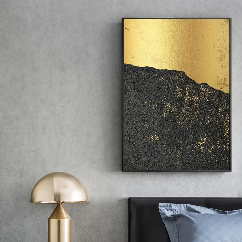 Abstract Golden Silver Black Canvas Painting Posters n Print Modern Decor Wall Art Pictures For Living Room Bedroom Aisle Studio
Abstract Golden Silver Black Canvas Painting Posters n Print Modern Decor Wall Art Pictures For Living Room Bedroom Aisle Studio