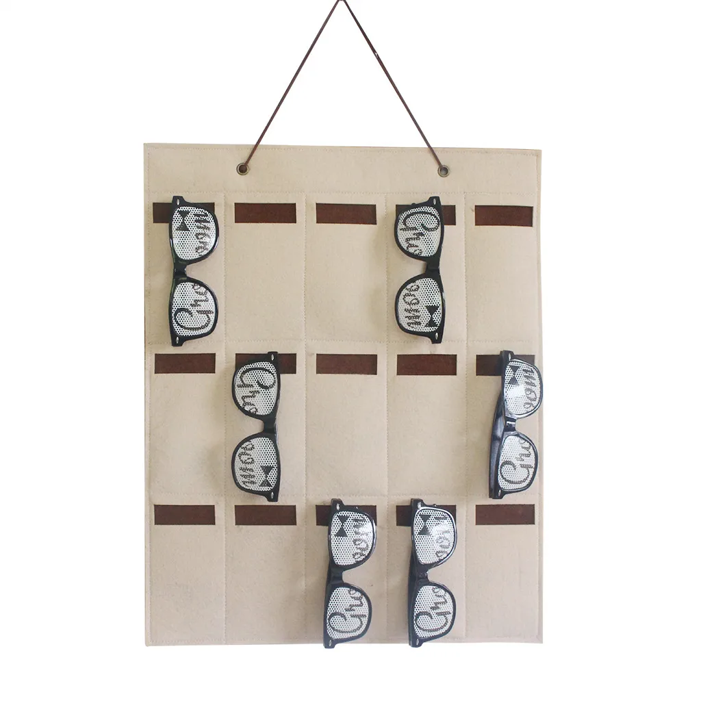 2019 New Sunglasses Organizer Storage Hanging Bag Wall Pocket By Sunglasses 15 Slots Felt
2019 New Sunglasses Organizer Storage Hanging Bag Wall Pocket By Sunglasses 15 Slots Felt