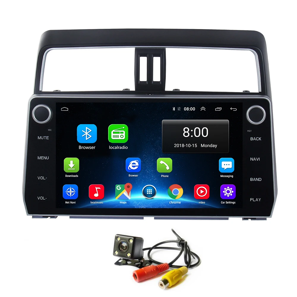 Android 8.1 Car Radio GPS Navi for Toyota Prado 2018 Head Unit Stereo Player Navigation Wifi Auto Video Bluetooth
Android 8.1 Car Radio GPS Navi for Toyota Prado 2018 Head Unit Stereo Player Navigation Wifi Auto Video Bluetooth