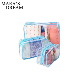 Mara's Dream Transparent Cosmetic Travel Bag Women Makeup Organizer PVC Washing Bags Zipper Pouch
Mara's Dream Transparent Cosmetic Travel Bag Women Makeup Organizer PVC Washing Bags Zipper Pouch