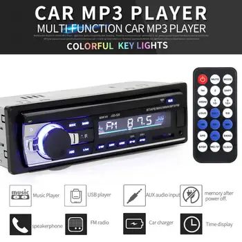 Universal In-Dash 12V Bluetooth Multifunctional Car Stereo Radio FM Aux Input MP3 Audio Player with USB/SD / ISO Port
Universal In-Dash 12V Bluetooth Multifunctional Car Stereo Radio FM Aux Input MP3 Audio Player with USB/SD / ISO Port