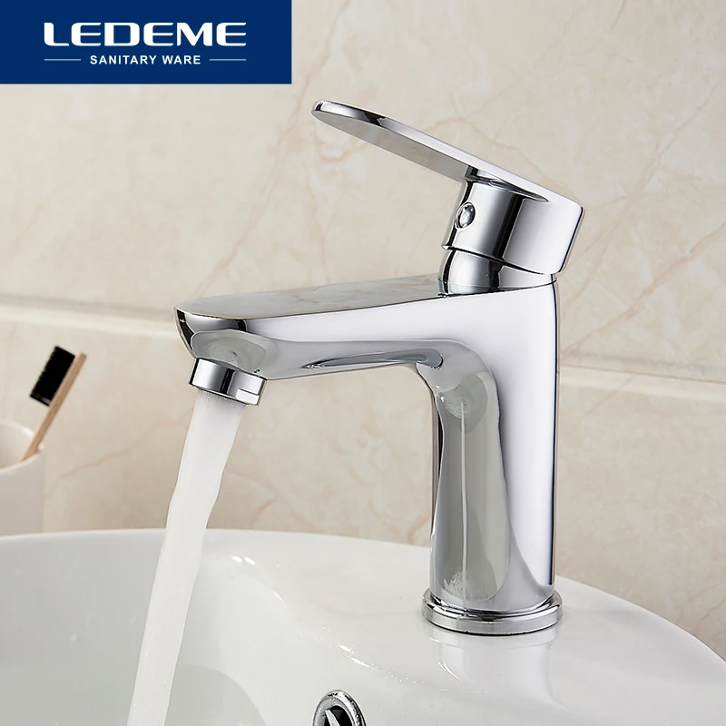 LEDEME Basin Faucets Water Tap Cold And Hot Love HandleBathroom Faucets Bottom Horizontal Basin Chrome Faucet L1010
LEDEME Basin Faucets Water Tap Cold And Hot Love HandleBathroom Faucets Bottom Horizontal Basin Chrome Faucet L1010