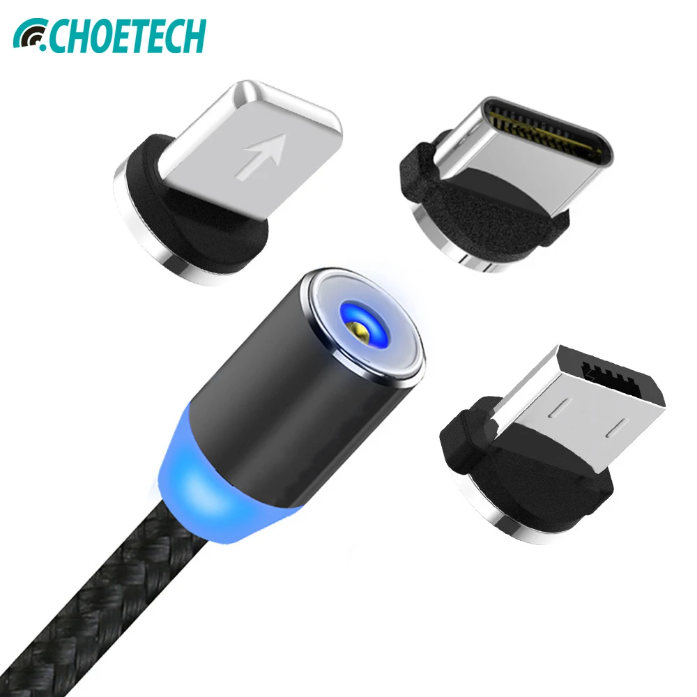 Choetech 1M Magnetic Charge Cable Micro USB Cable For iPhone XR XS Max X Magnet Charger USB Type C Cable LED Charging Wire Cord
Choetech 1M Magnetic Charge Cable Micro USB Cable For iPhone XR XS Max X Magnet Charger USB Type C Cable LED Charging Wire Cord