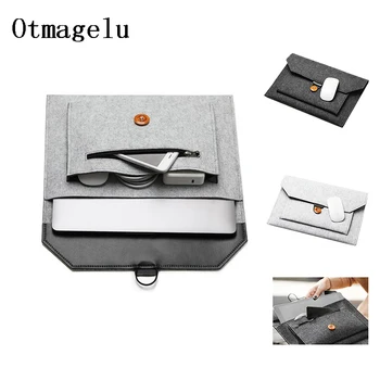 Soft Bussiness Wool Felt Sleeve Bag Case For Apple Macbook Air Pro Retina 13 14 15 15.6 Laptop For Mac book 11'' 12'' Tablet Bag
Soft Bussiness Wool Felt Sleeve Bag Case For Apple Macbook Air Pro Retina 13 14 15 15.6 Laptop For Mac book 11'' 12'' Tablet Bag