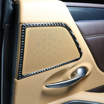 For lexus ES200 ES260 ES300h 2018 Real carbon fiber PU soft surfac Door audio speaker frame trim cover Car styling accessories
For lexus ES200 ES260 ES300h 2018 Real carbon fiber PU soft surfac Door audio speaker frame trim cover Car styling accessories
