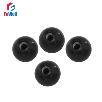4pcs M12 x 40mm Ball Knob Iron Insert 12mm Thread 40mm Ball Diameter Bakelite Black Ball Lever Knob for Machine Tool Replacement
4pcs M12 x 40mm Ball Knob Iron Insert 12mm Thread 40mm Ball Diameter Bakelite Black Ball Lever Knob for Machine Tool Replacement