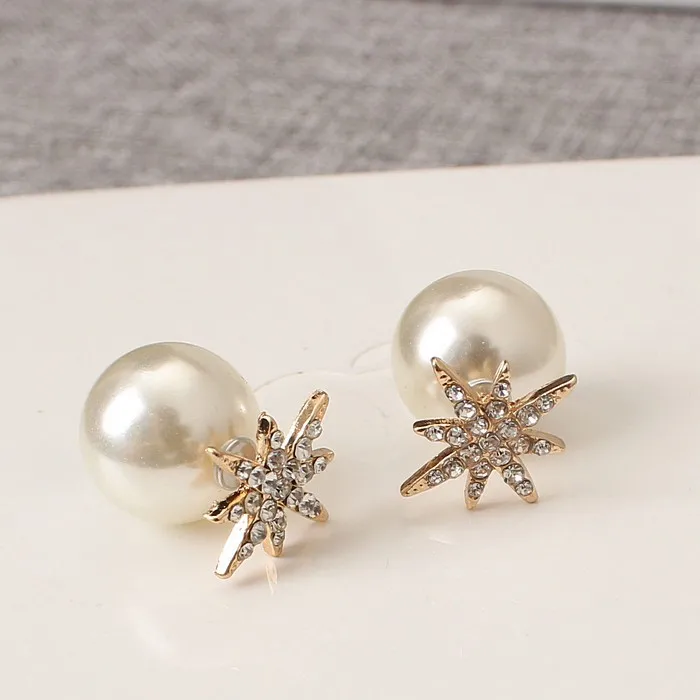 Wholesale Fashion Gold Crystal Stud Earrings Brincos Perle Pendientes Bou Pearl Earrings For Woman
Wholesale Fashion Gold Crystal Stud Earrings Brincos Perle Pendientes Bou Pearl Earrings For Woman