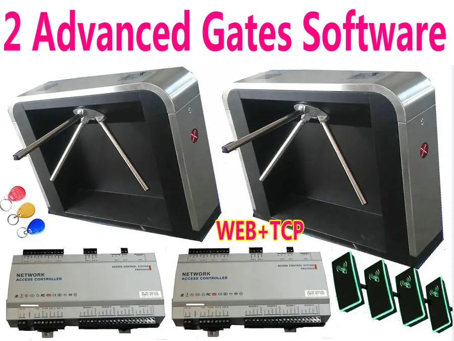 1 Order=2 pcs of Top Advanced Turnstile kit RFID Access in+out EM Card Access Gate Reader IP Network Access Controller Turnstile
1 Order=2 pcs of Top Advanced Turnstile kit RFID Access in+out EM Card Access Gate Reader IP Network Access Controller Turnstile