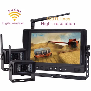 9"Digital TFT LCD Monitor Built-in 2.4GHz Digital Wireless Receiver,Graphical menu,2 pcs Wireless Waterproof IR Camera System
9"Digital TFT LCD Monitor Built-in 2.4GHz Digital Wireless Receiver,Graphical menu,2 pcs Wireless Waterproof IR Camera System