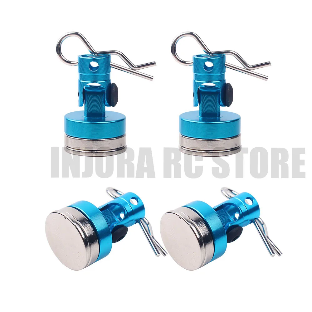 4PCS Metal Invisible Body Post Mount Magnetic Stealth with R Clips Pin for 1/10 RC Crawler Traxxas HSP Tamiya Redcat Axial SCX10
4PCS Metal Invisible Body Post Mount Magnetic Stealth with R Clips Pin for 1/10 RC Crawler Traxxas HSP Tamiya Redcat Axial SCX10